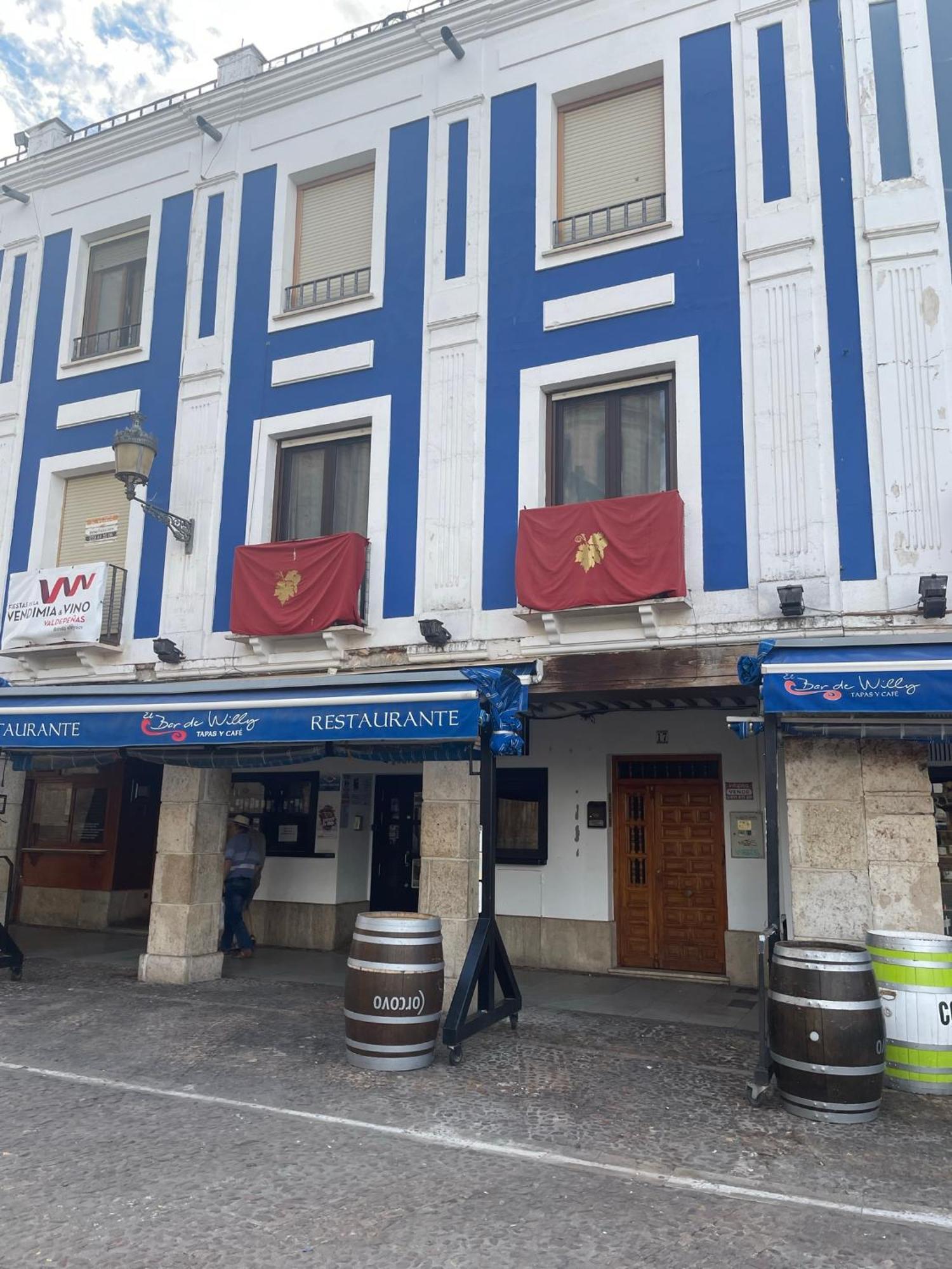 Blanco Y Anil Plaza Apartman Valdepeñas Kültér fotó