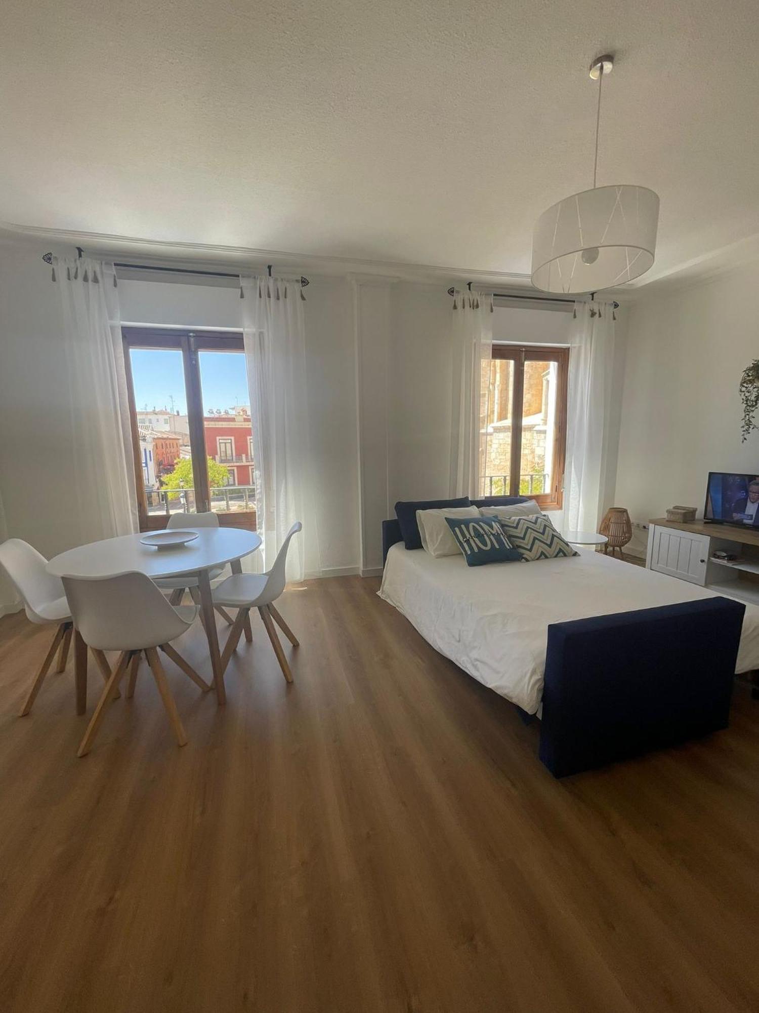 Blanco Y Anil Plaza Apartman Valdepeñas Kültér fotó